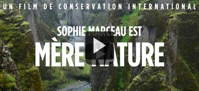 Sophie Marceau, porte-voix de Dame Nature